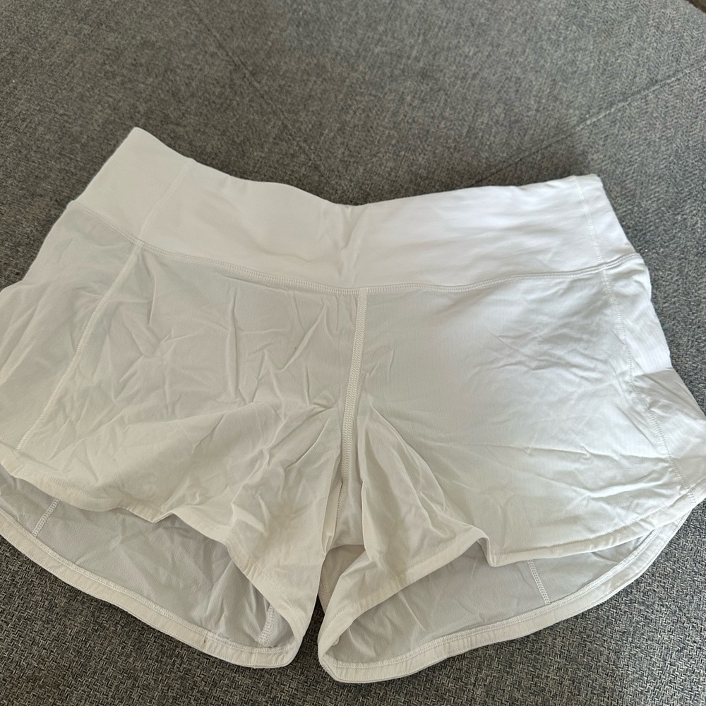 Women's White Shorts
